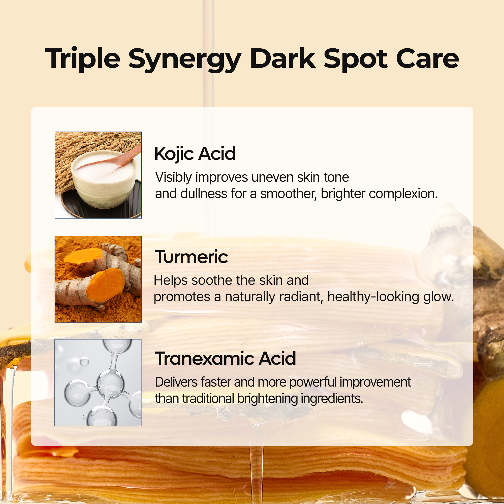 Kojic Acid Turmeric TX Toner Pad 70pads - image 4